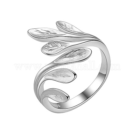 925 кольцо-манжета из стерлингового серебра Shegrace с родиевым покрытием JR836A-1