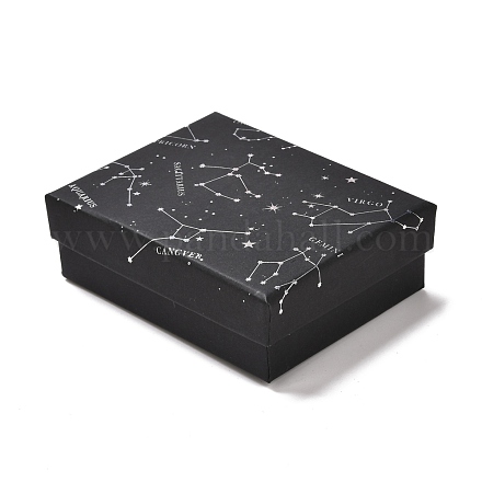 Cajas de embalaje de joyería de cartón CON-B002-02A-01-1