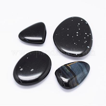 Natürliche Obsidian Perlen G-K177-03-1