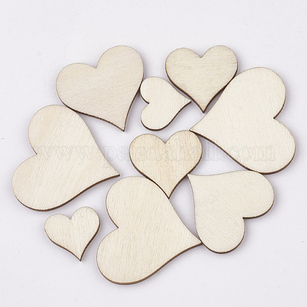 Unfinished Wooden Cabochons WOOD-T011-15-1