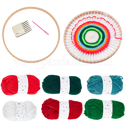 1 Set DIY-Wandteppich-Stricksets DIY-SC0025-78A-1