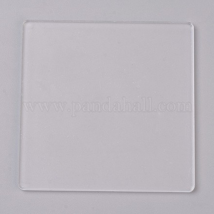 Plaque de pression acrylique transparente TACR-WH0001-04-1