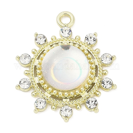 Подвески из сплава и страза PALLOY-R151-49G-02-1