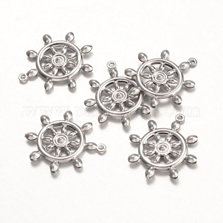 316 Surgical Stainless Steel Pendants STAS-K096-12P-1