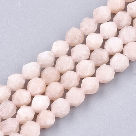 Natural Pink Morganite Beads Strands X-G-T108-28B-1