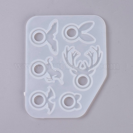 Stampi per anelli in silicone X-DIY-G008-06B-1