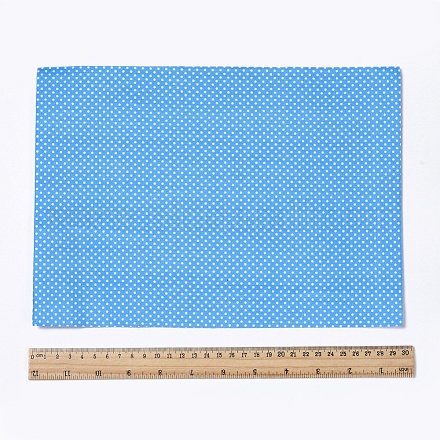 Узор в горошек напечатанный листы полиэфирной ткани a4 DIY-WH0158-63A-06-1