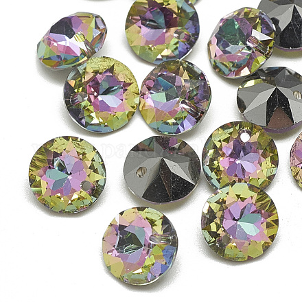 Encantos de cristal Diamante de imitación K9 RGLA-T073-8mm-001VO-1