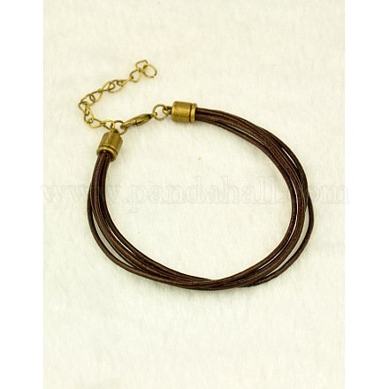 Bracelets en cuir de vachette BJEW-JB00896-08-1