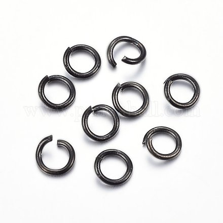 304 Stainless Steel Open Jump Rings X-STAS-H467-03B-7MM-1