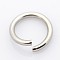 Non-Tarnish 304 Stainless Steel Open Jump Rings, Stainless Steel Color, 26 Gauge, 3x0.4mm, Inner Diameter: 2.2mm, about 2222pcs/20g