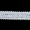 Imitation Jade Electroplate Glass Beads Strands, AB Color Plated, Faceted, Bicone, Clear, 2.9~3.3x2.5mm, Hole: 0.7mm, about 135~140pcs/strand, 38~40cm