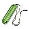 Glass Rectangle Hanging Suncatchers, for Window Garden Decorations, Yellow Green, 360mm