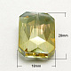 Electroplate Glass Beads EGLA-D031-1-2