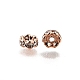 Messing Strass Zwischen perlen&nbsp;RB-A014-L5mm-01RG-NF-3