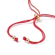 Natural & Synthetic Gemstone Round Beaded Bracelets BJEW-JB08716-01-5
