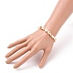 Chip Natural Shell Stretch Beaded Bracelets BJEW-JB05727-01-3