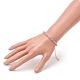 Facettierte natürliche Edelsteinperlen Armbänder für Damen BJEW-JB05928-6