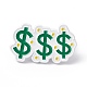 Эмалированная булавка для долларовых денег JEWB-A005-10-07-2