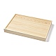 Cajas de exhibición de joyería de madera plana ODIS-P008-06-4