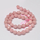 Perles facettées d'opale rose naturelle à facettes G-K066-04-6mm-2