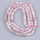 Chapelets de perles en quartz rose naturel G-S354-52-2