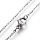 304 Stainless Steel Pendant Necklaces NJEW-O109-02P-5
