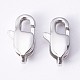 304 Stainless Steel Lobster Claw Clasps STAS-P190-06-2