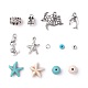 Ensembles de bijoux bricolage thème océan DIY-JP0003-56-2