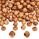 OLYCRAFT 100pcs Natural Wood Beads Faceted Geometric Wood Beads 16mm Wooden Spacer Beads Bicone Wooden Beads for Jewelry Making Bracelets Necklace Earring DIY Crafts - Hole 5mm WOOD-OC0002-48-1