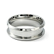201 кольцо из нержавеющей стали с рифлением для пальцев STAS-TAC0001-10C-P-2
