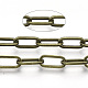 Unwelded Iron Paperclip Chains CH-S125-02F-AB-2