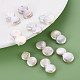 Perles de perles keshi naturelles PEAR-N020-L02-1