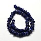 Perles de pépites de lapis lazuli naturel de brins G-E271-63-2