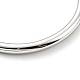 304 bracelet jonc simple fin uni en acier inoxydable pour femme BJEW-B064-02P-2