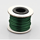 Cordons fil de nylon tressé rond de fabrication de noeuds chinois de macrame rattail NWIR-O002-07-1