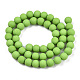 Opaque Glass Beads Strands X-GLAA-T032-P8mm-MD06-3