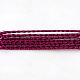 Плетеные неэластичный бисером металлические шнуры MCOR-R002-1.5mm-13-1