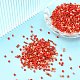 Opaque & Transparent Inside Colours Glass Seed Beads SEED-YW0002-17B-6