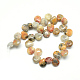 Fili di perline di pietre preziose naturali di agata pazza X-G-T005-09-2