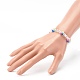 Bracelets extensibles en perles d'argile polymère faites à la main pour les enfants BJEW-JB06325-04-3