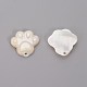 Natural White Shell Mother of Pearl Shell Pendants SHEL-P071-06-2