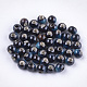 Perles en porcelaine manuelles PORC-S498-19B-05-1
