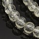 Craquelés mixte perles rondes en verre CCG-X0001-3