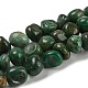 Brins de perles de jade sud-africaines naturelles G-P070-07A-1