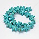 Synthetic Turquoise Bead Strands G-M151-02-2