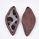Eco-Friendly Cowhide Leather Big Pendants FIND-S301-35C-01-2