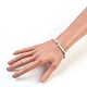 Natural/Synthetic Gemstone Stretch Bracelets Sets BJEW-JB03797-4