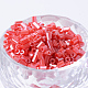 Opaque Colors Lustered Two Cut Glass Seed Beads SEED-Q022-125-2