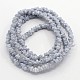 Imitation Jade Electroplate Glass Beads Strands EGLA-F031-C01-3